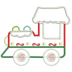 Stickmuster  - Gingerbread Christmas Weihnachtslok